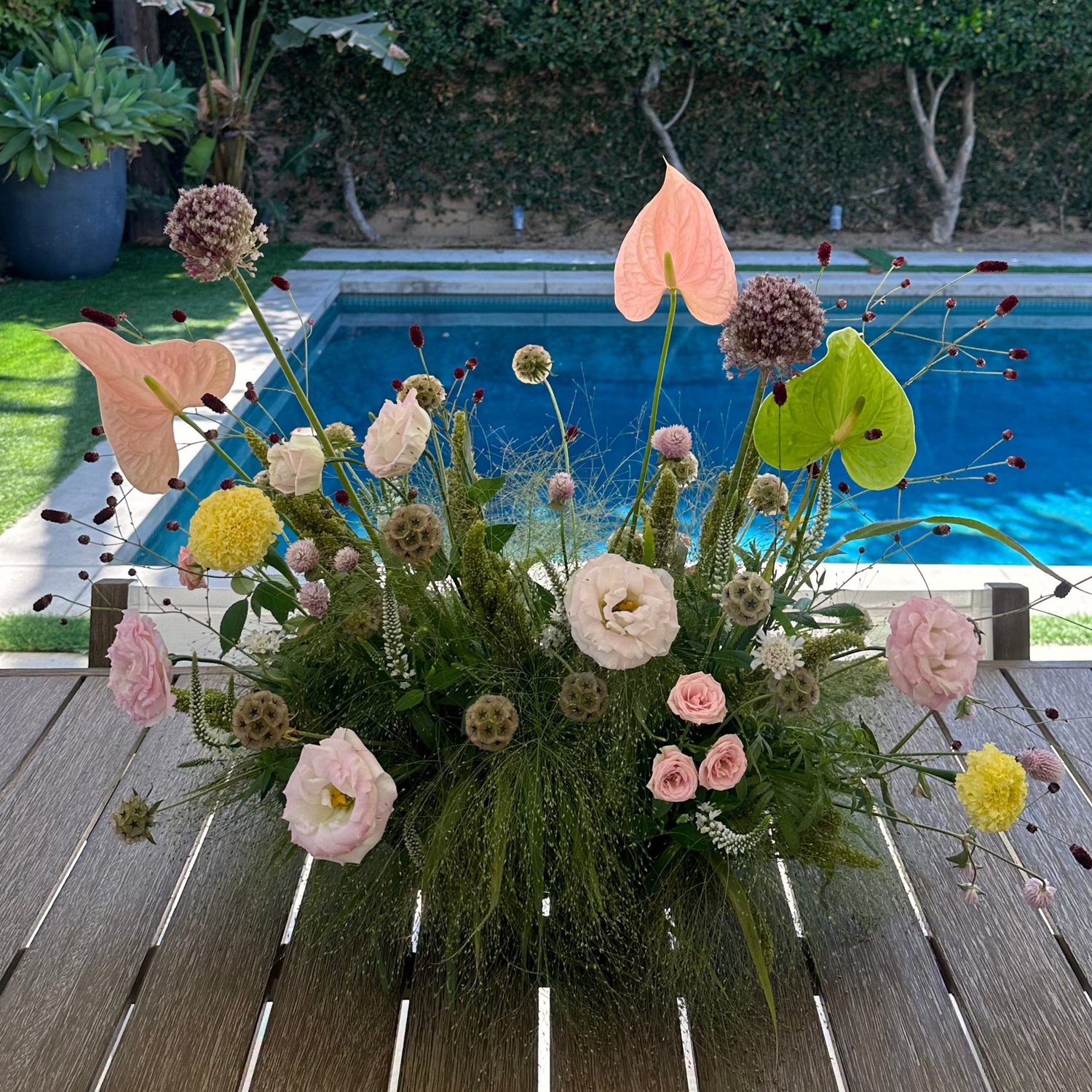 floral arrangement abstract